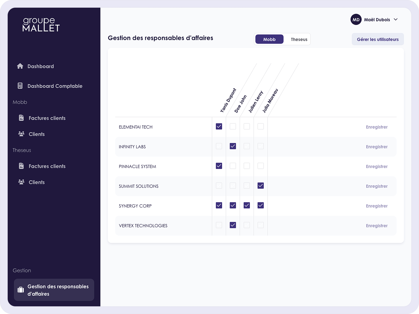 Image section projet