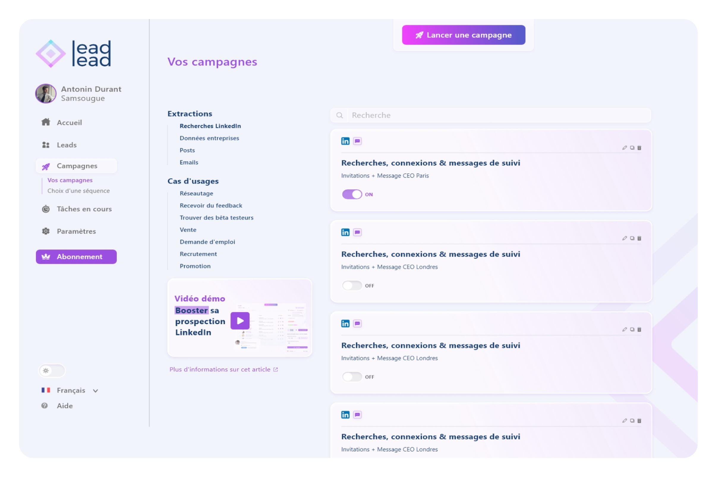 Image section projet