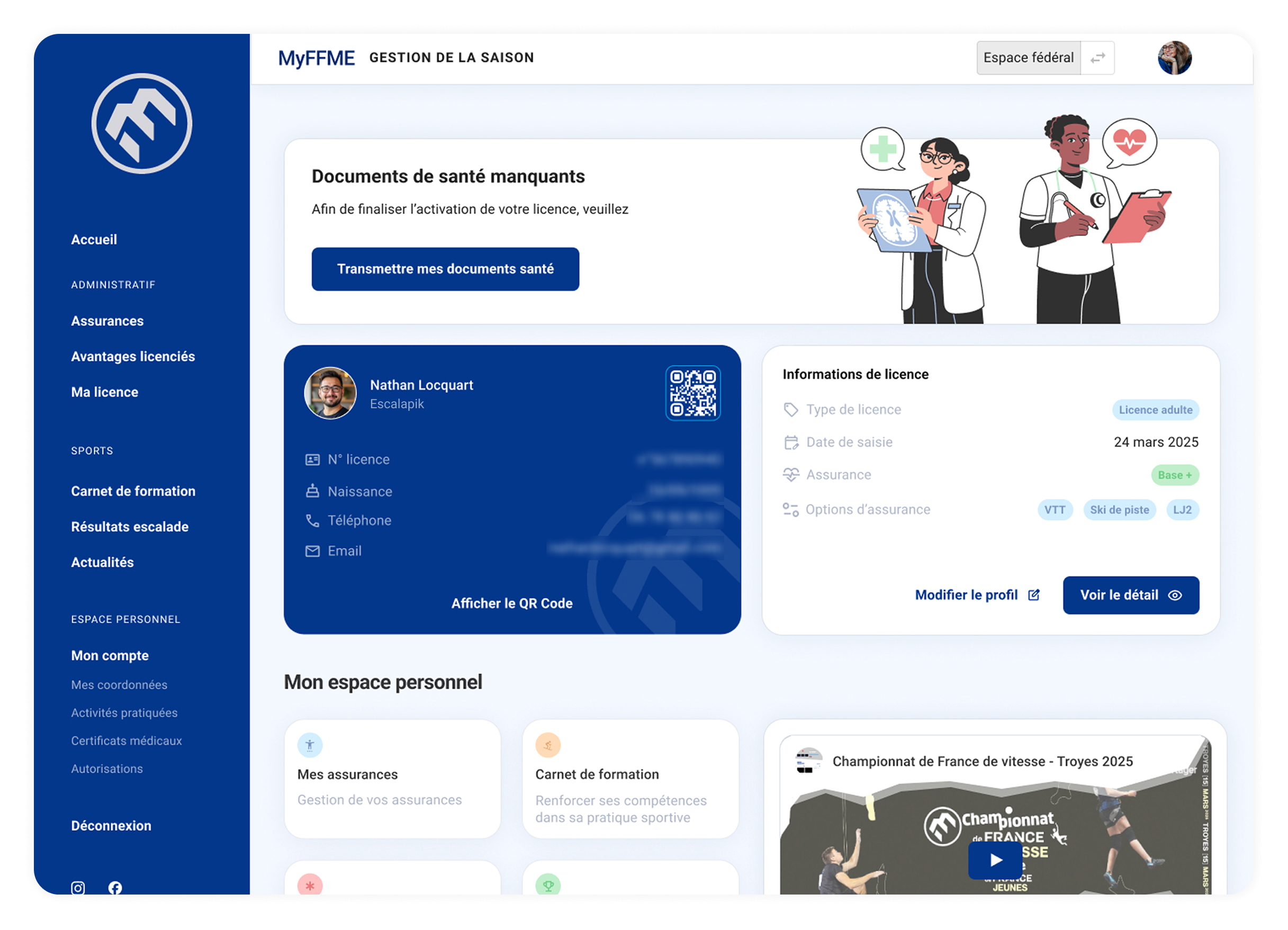 Image section projet