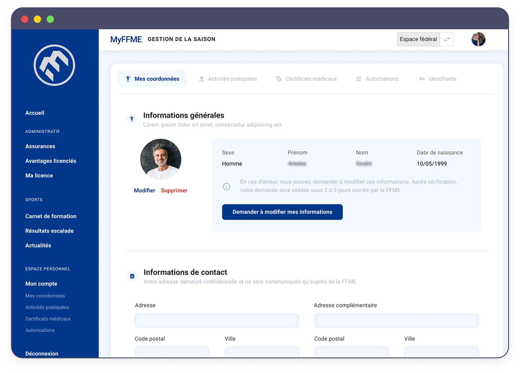 Image section projet