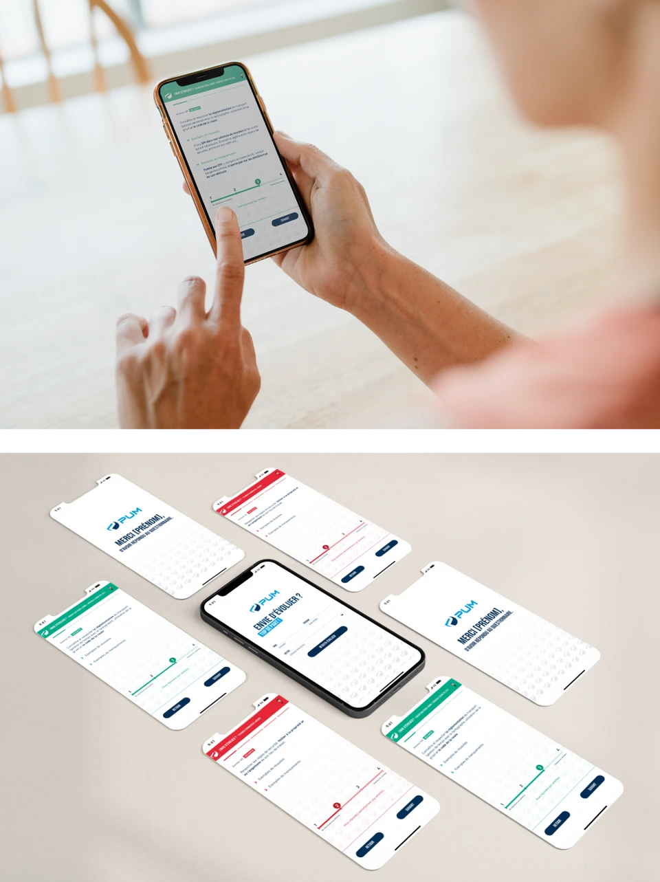PUM RH, application sur-mesure