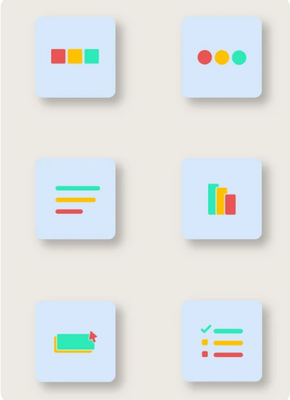 Pictogrammes grappin