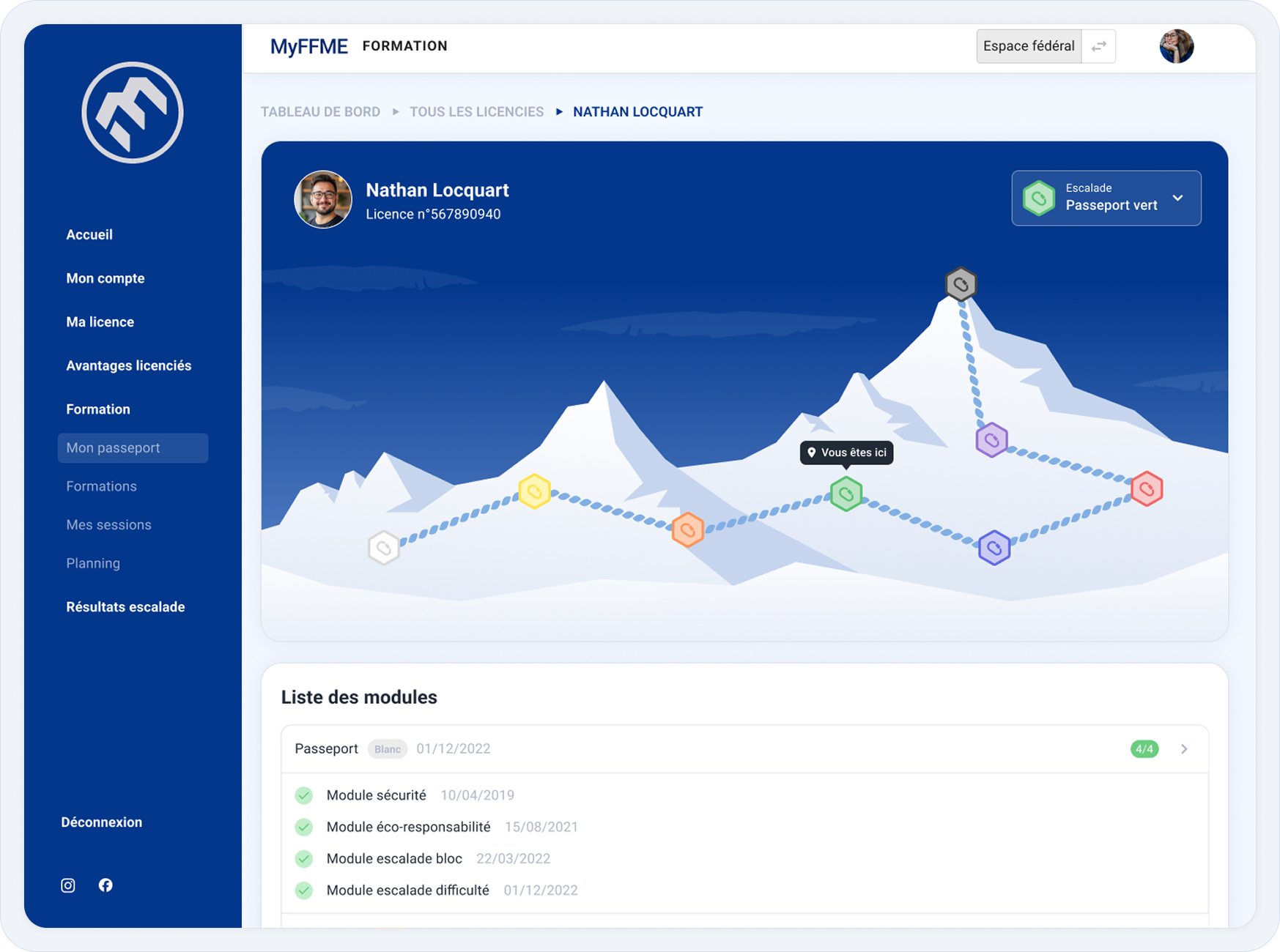 Image section projet