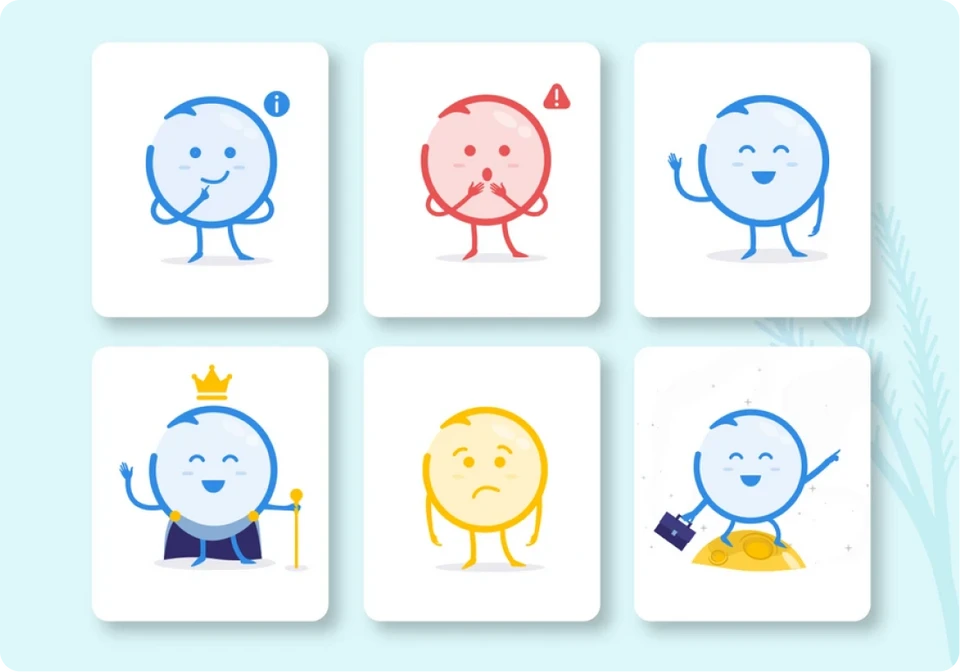 Grappin, iconographie