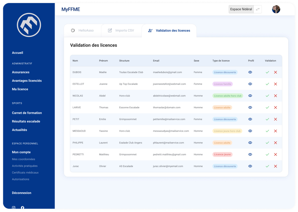 Image section projet