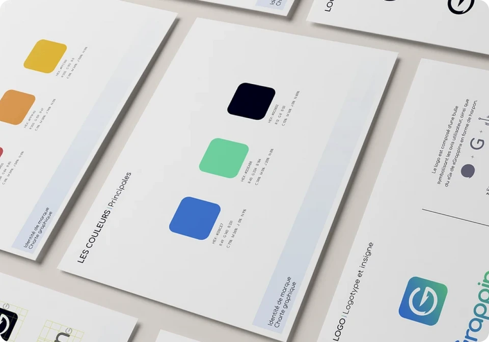Grappin, identité de marque