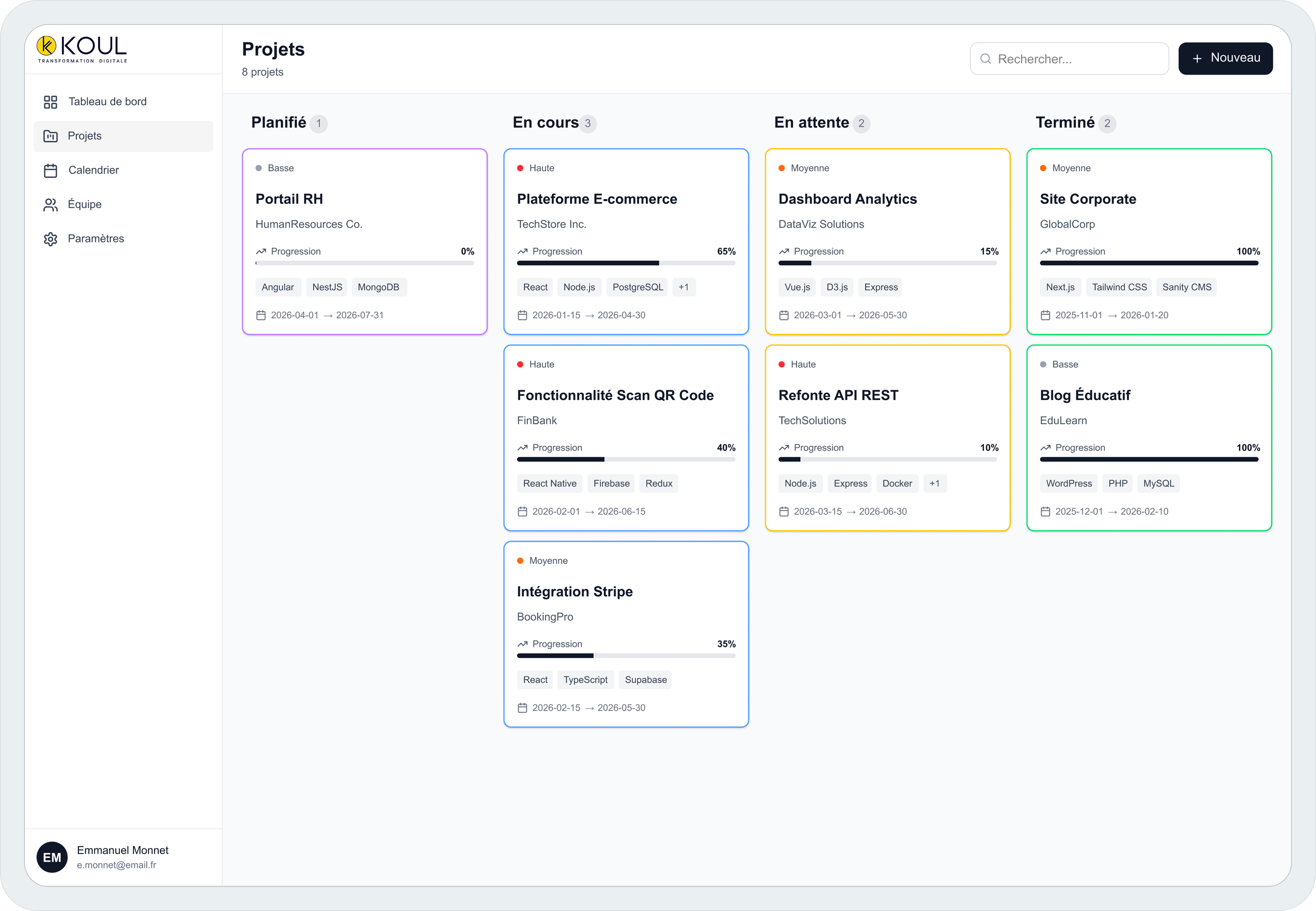Image section projet